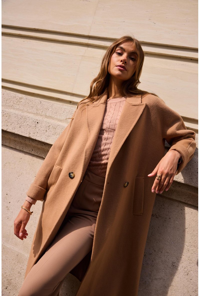 Manteau en laine