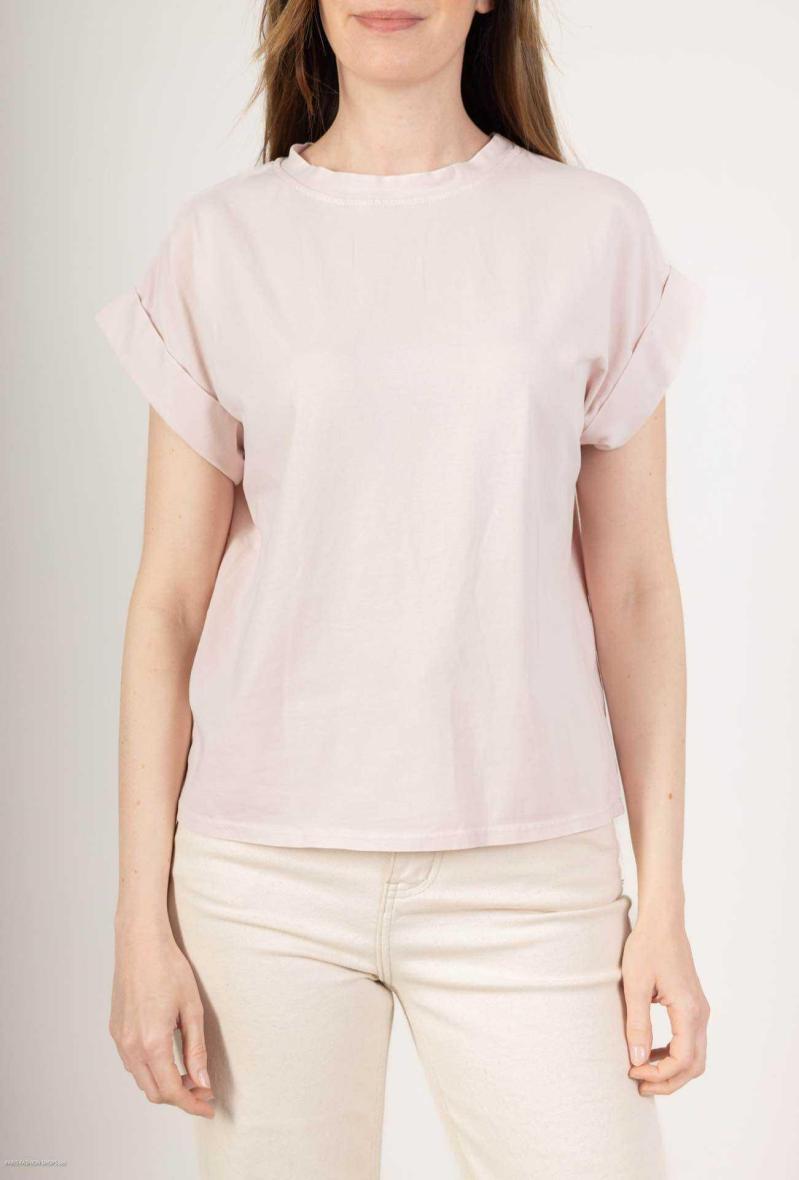 Tshirt gris en coton à imprimé