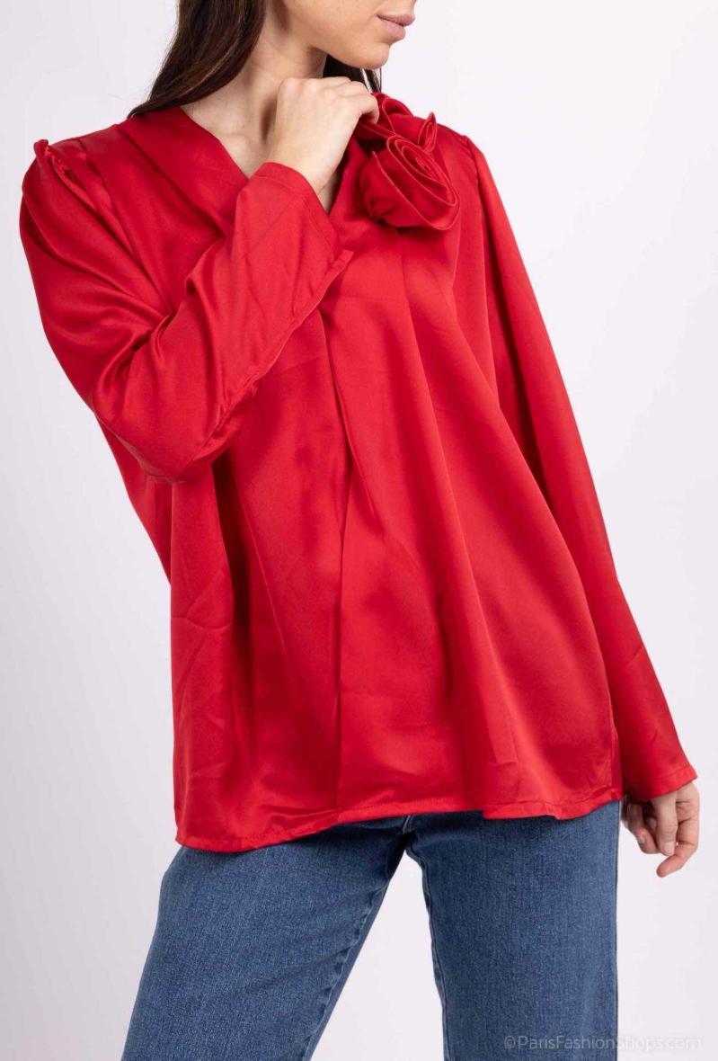 Chemise sexy entrouvert