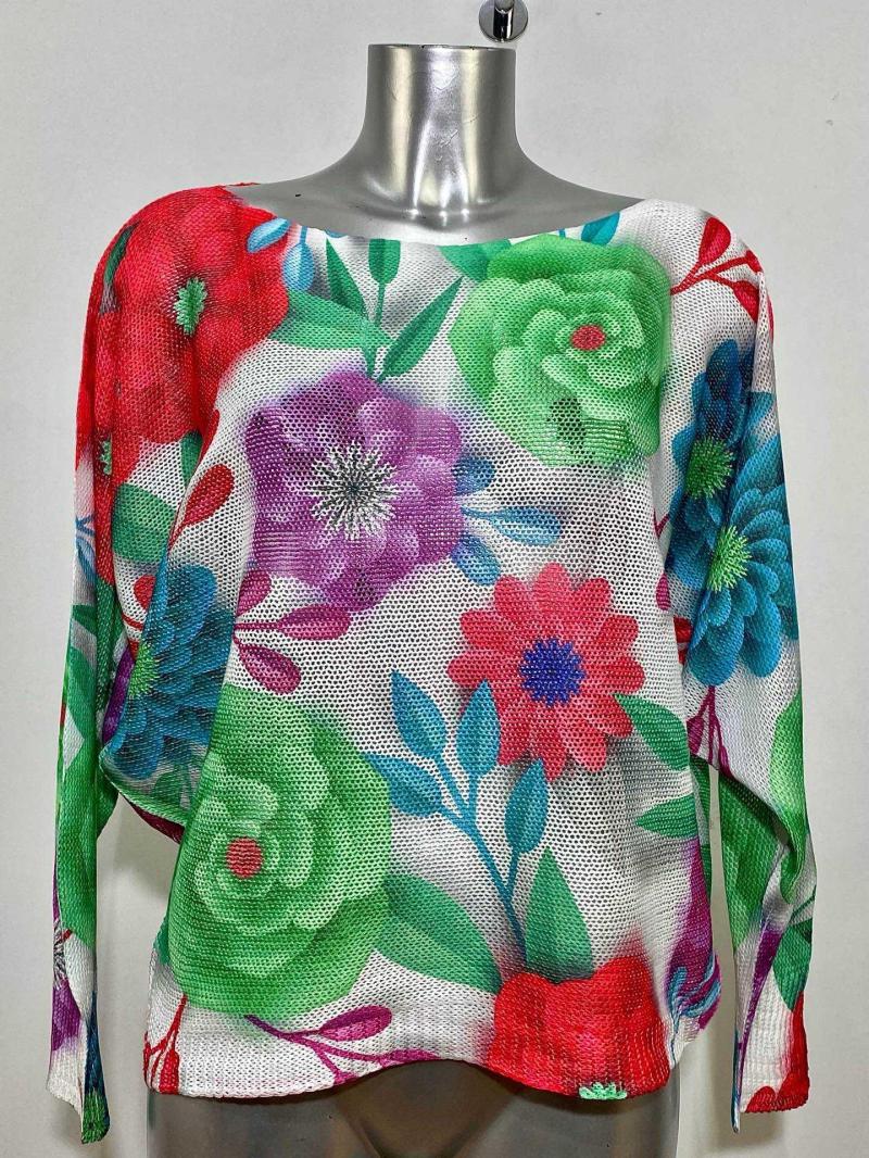 Pul à imprimé fleurs