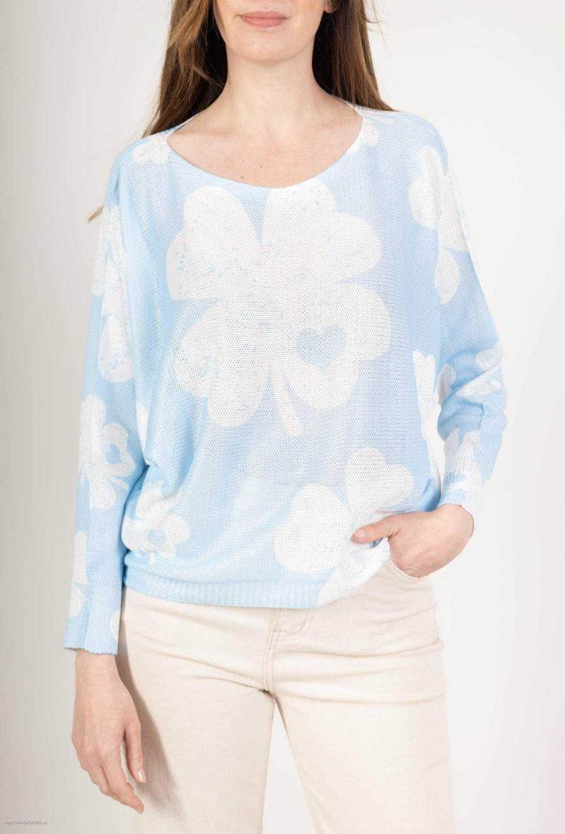 Pul à imprimé fleurs