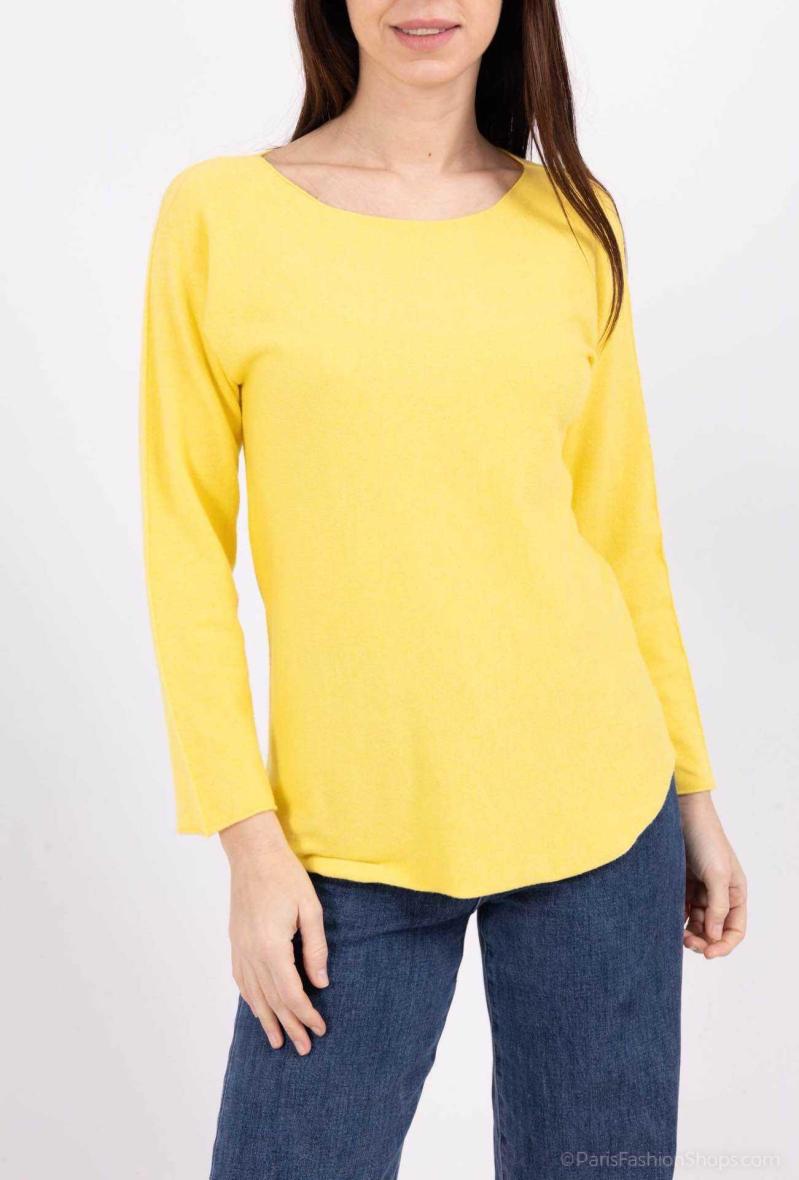 Pull Col rond basique