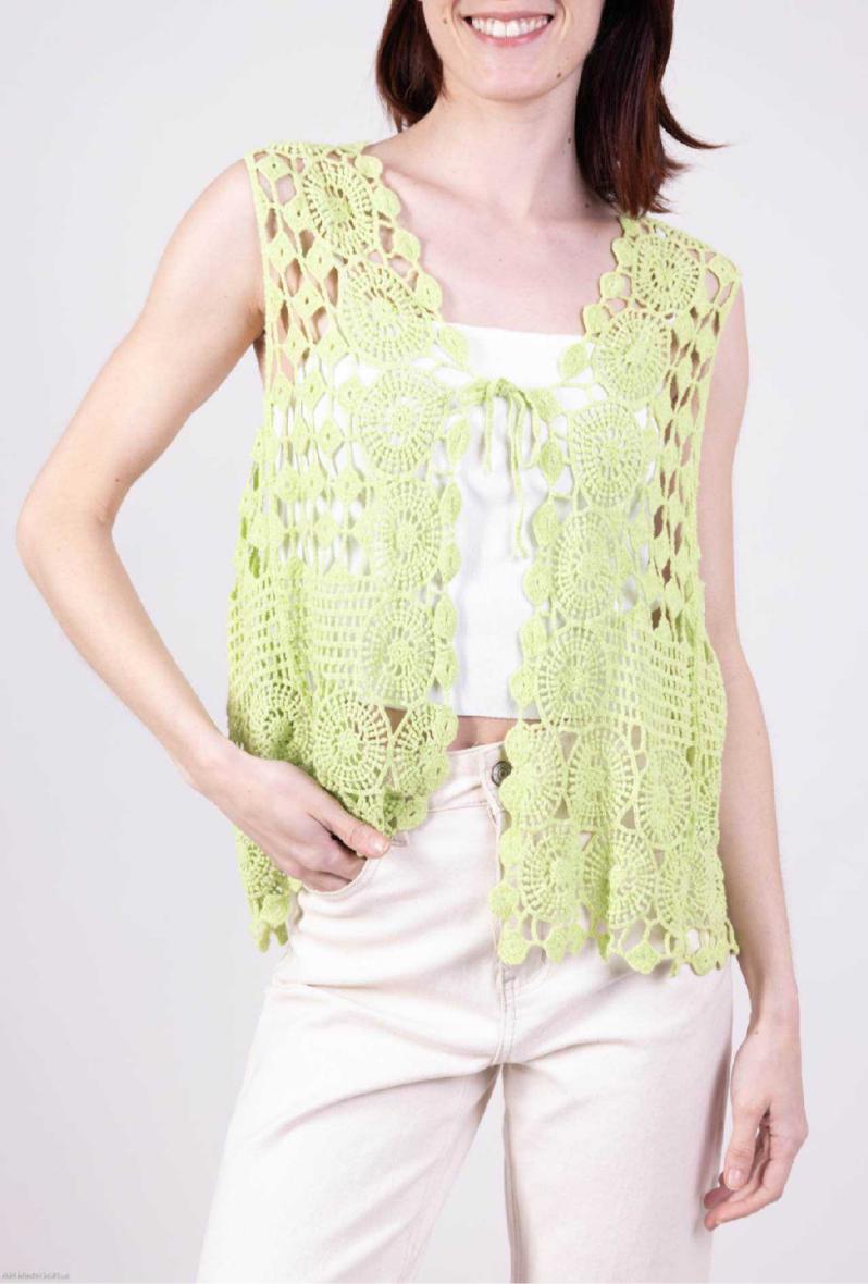 Gilet en dentelle