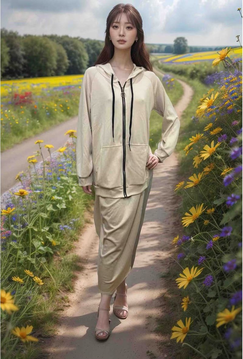 Ensemble vest et jupe