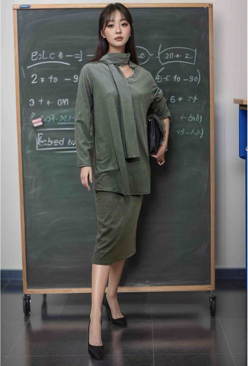 ENSEMBLE VEST ET JUPE